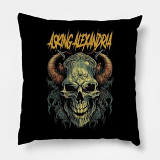 ASKING ALEXANDRIA MERCH VTG Pillow