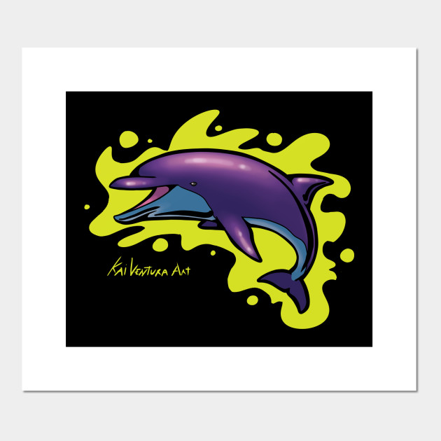 Rad Colorful Dolphin Color Variant C Dolphin Posters And Art Prints Teepublic Sonar ask and you shall receive with smart voice search. teepublic