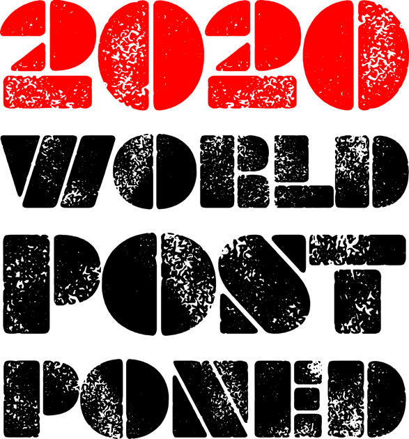 2020 World Postponed Kids T-Shirt by CreativeWear