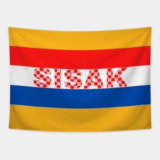 Sisak City in Croatia Tapestry