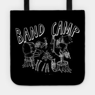 Band Camp - Camping Instruments (White) Tote