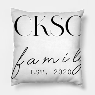 Dickson Family EST. 2020, Surname, Dickson Pillow