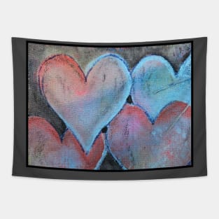 Hearts Tapestry