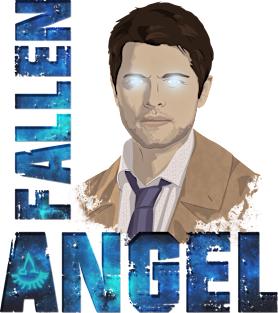 Fallen Angel Castiel (v.2) Magnet