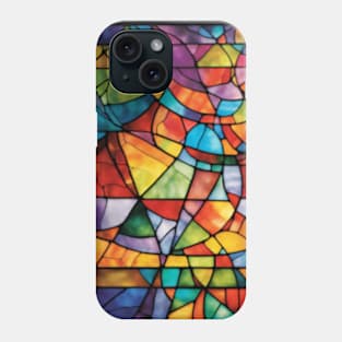 Stained Glass Pattern Phone Case