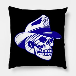 Boney Skeleton Detective Pillow