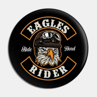 EAGLES RIDER Pin