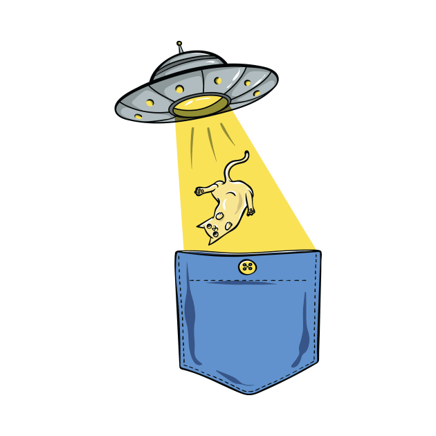 Alien Abduction by Pocket Puss