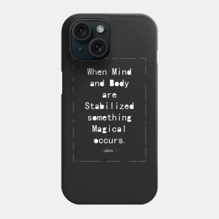 Inspirational Sassy Guru Quotes Phone Case