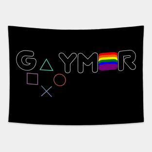 Gaymer: Dark Shirt Tapestry