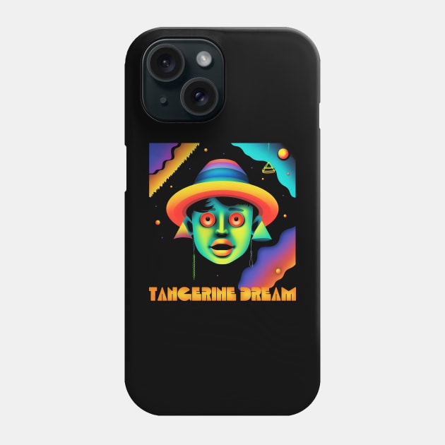≈ Tangerine Dream Retro Fan Design ≈ Phone Case by unknown_pleasures