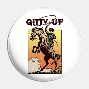 Gitty-Up Pin