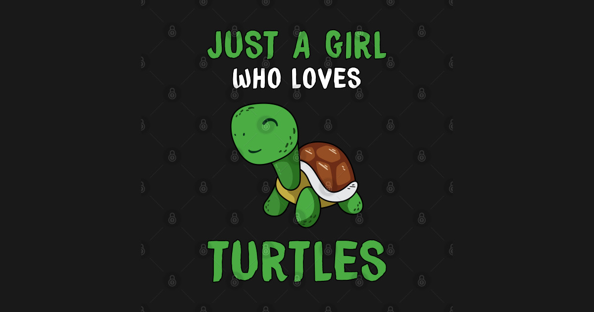 Just A Girl Who Loves Turtles Turtle Turtle Long Sleeve T Shirt