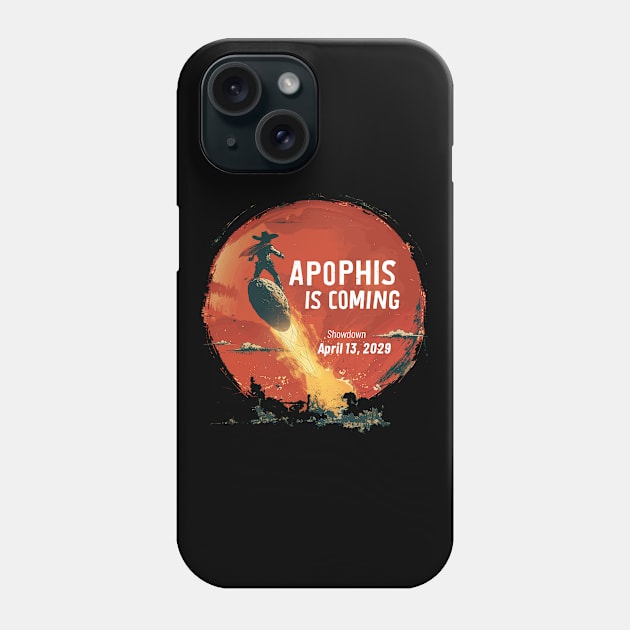 Apophis 99942 April 13 2029 Space Lover Comet Meteor Phone Case by Adam Brooq