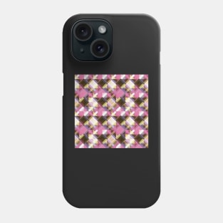 Psychedelic Geometric Pink & Yellow Phone Case