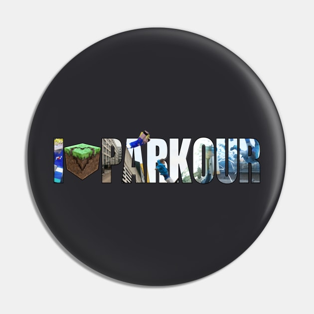 Inception - I Love Parkour Pin by FrediSaalAnimations