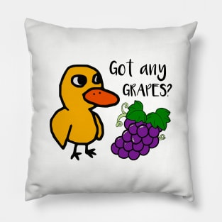 Got Any Grapes? Pillow