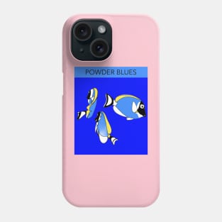 POWDER BLUE TANGS Phone Case