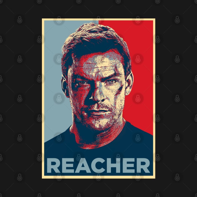reacher election poster by rahalarts