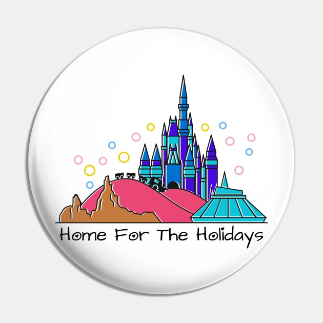 Home for the Holidays Pin by World of Walt