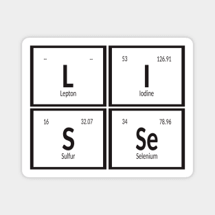 Lisse Table of Elements Magnet