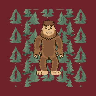 Bigfoot pattern T-Shirt