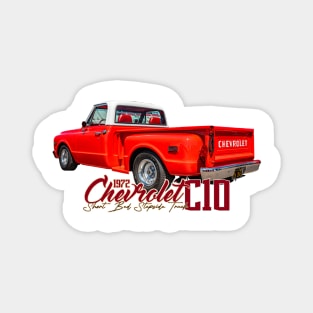 1972 Chevrolet C10 Short Bed Stepside Truck Magnet