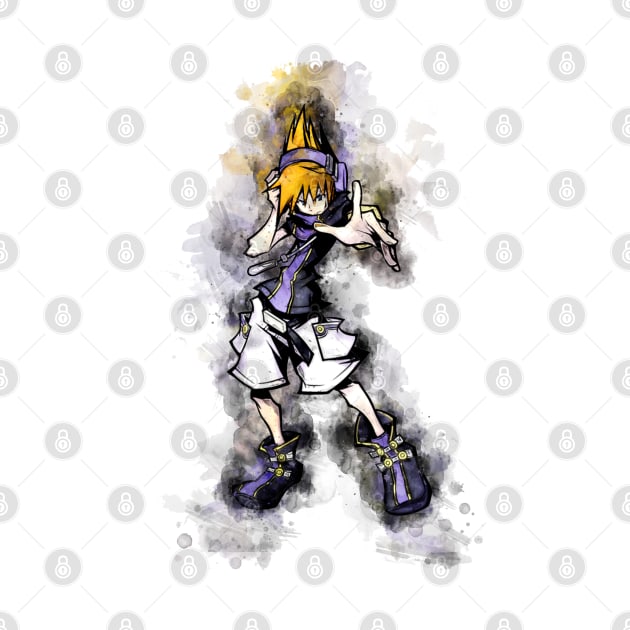 TWEWY - Neku *watercolor* by Stylizing4You