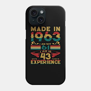 AUGUST 1963 Phone Case