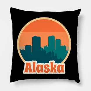 Vintage Alaska Pillow