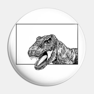 A Tyrannosaurus Rex Pin