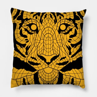 Geometric Tiger Pillow