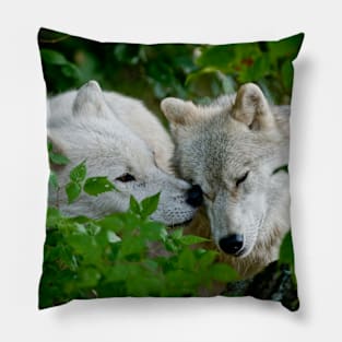 Arctic Wolves Pillow