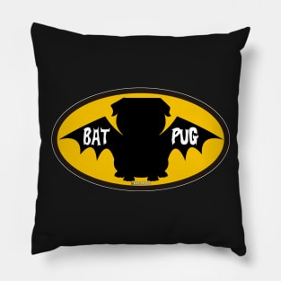 Bat Pug Pillow