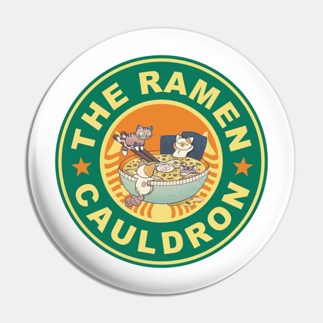 The Ramen Cauldron Pin by balibeachart