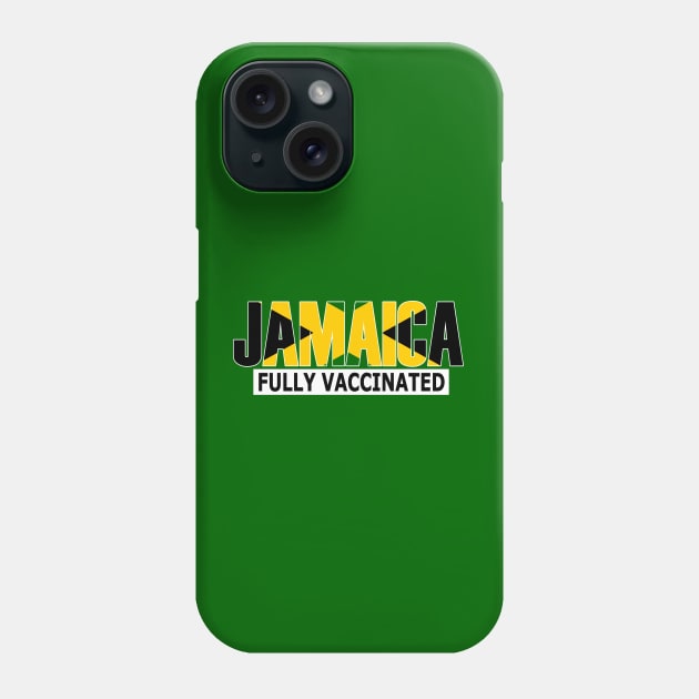 Fully Vaccinated Jamaica Phone Case by Redroomedia