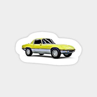 Lotus Elan Sprint Cartoon Magnet