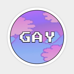 Gay - Lowfi Anime Aesthetic Magnet