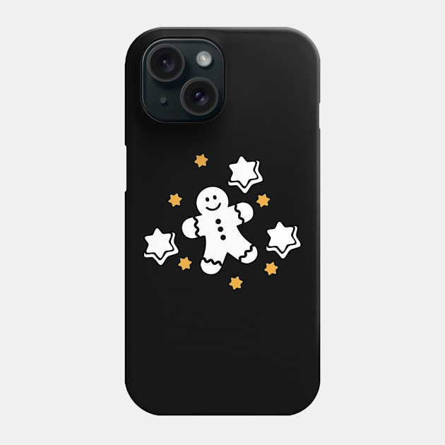 Lebkuchen Gingerbread man Phone Case by Designzz