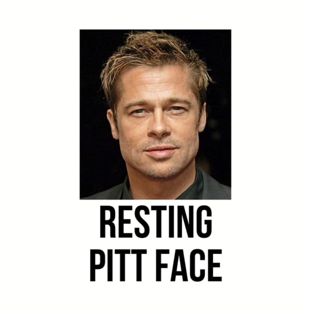 Resting Pitt Face by DAPFpod