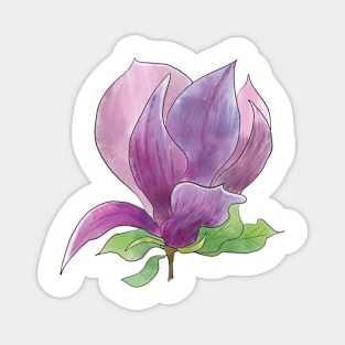 Magnolia flower Magnet