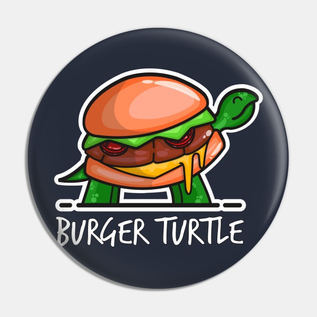 Burger Turtle Pin by muhamadnavy