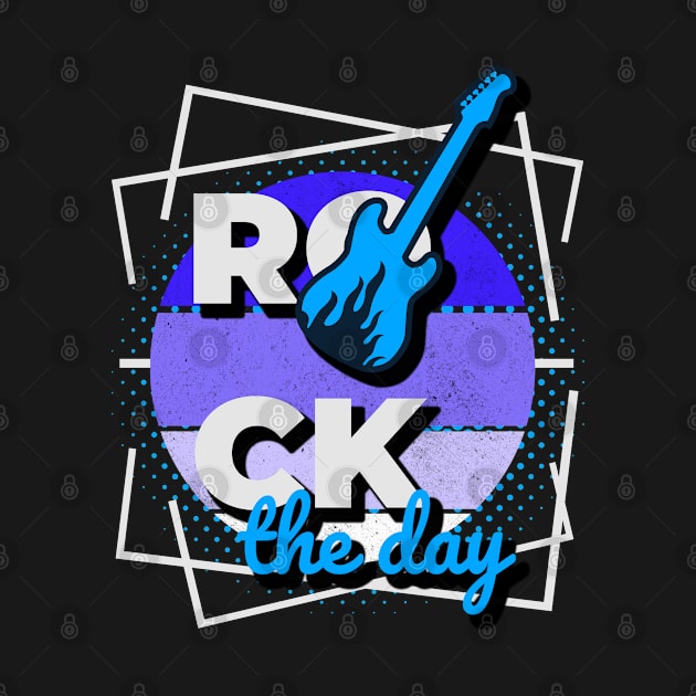 Rock The Day Retro Guitar Music by ReaverCrest