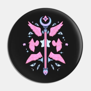 Be Not Afraid: Cosmic Staff Pin