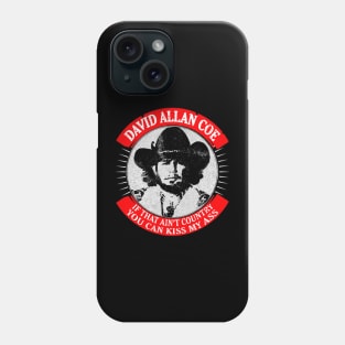 David Allan Coe //// Vintage Style Fan Design Phone Case