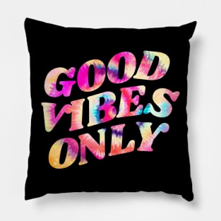 Good Vibes Only Pillow