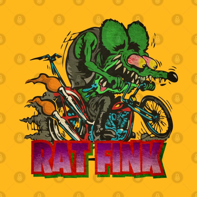 Classic Rat Fink by Badganks