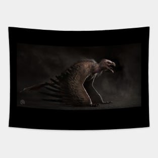 Bird Aligator Tapestry