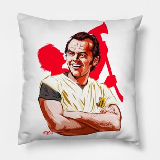 Jack Nicholson - An illustration by Paul Cemmick Pillow