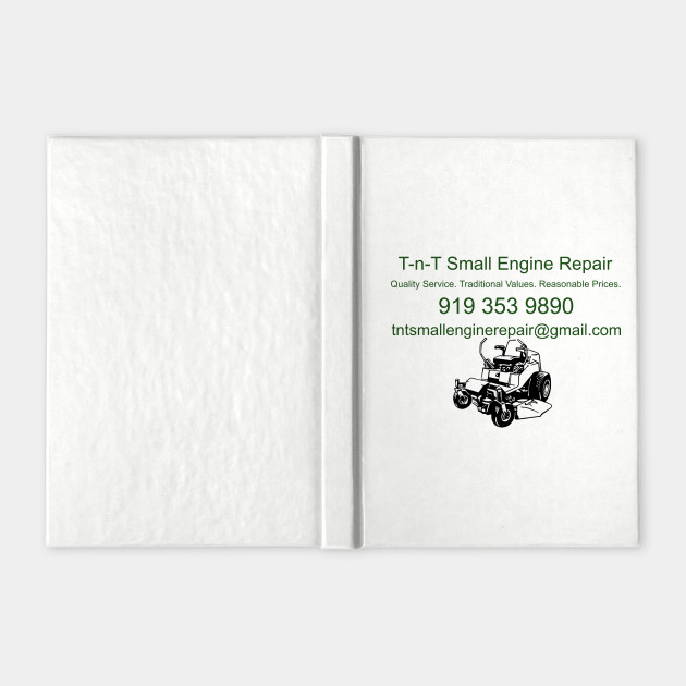 Tnt Small Engine Repair Small Engine Notebook Teepublic